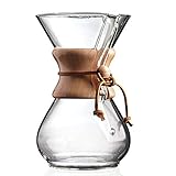 Chemex Kaffeekaraffee mit Holzhals - 6 Tassen