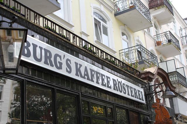 Burg's Kaffee Rösterei in Hamburg-Eppendorf