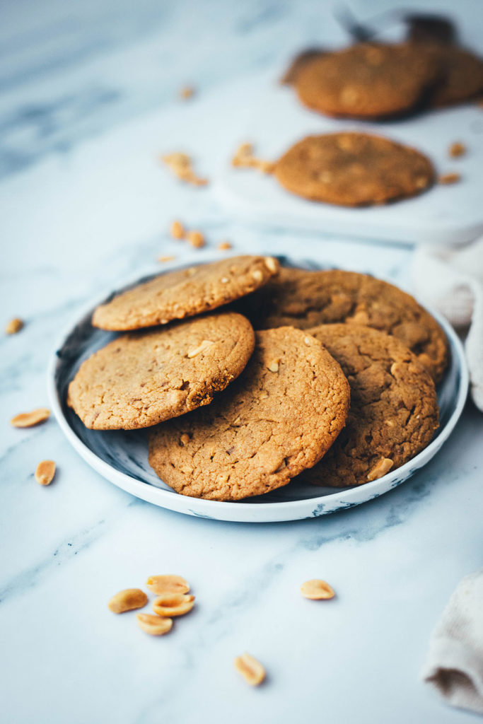 Weiche Erdnussbutter Kekse – Chewy Peanut Butter Cookies - moey&amp;#39;s ...