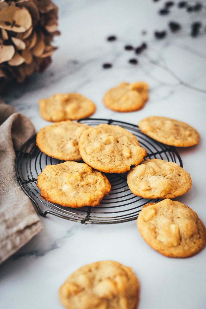 Macadamia-Cookies mit weißer Schokolade – Meine Lieblings ...