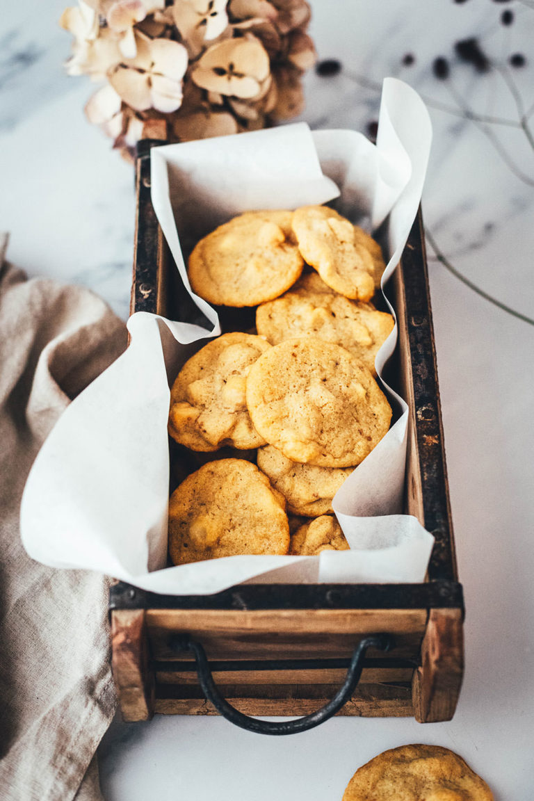 Macadamia-Cookies mit weißer Schokolade – Meine Lieblings ...