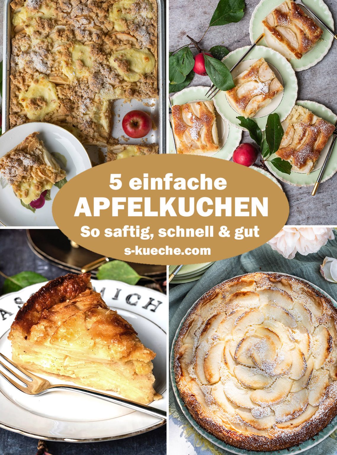 Apfelkuchen-Rezepte von S-Küche